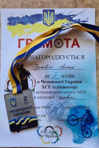Спортсмен із Кіровоградщини виборов призове місце на чемпіонаті України з велоспорту - INFBusiness