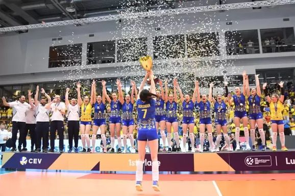 Жіноча збірна України перемогла у фіналі Золотої Євроліги з волейболу - INFBusiness