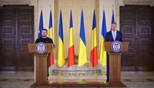 На пресконференції в Бухаресті після переговорів із президентом Румунії Клаусом Йоганнісом Президент України Володимир Зеленський заявив, що буде створено новий «зерновий коридор» через Молдову та Румунію. Зеленський анонсував відкриття нового зернового коридору Україна-Молдова-Румунія - INFBusiness