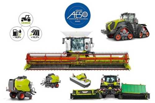Сім інноваційних продуктів CLAAS отримали нагороду AE50 Award в США - INFBusiness