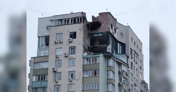 Нічний удар ворога по Києву: як виглядає пошкоджена багатоповерхівка в Солом’янському районі - INFBusiness