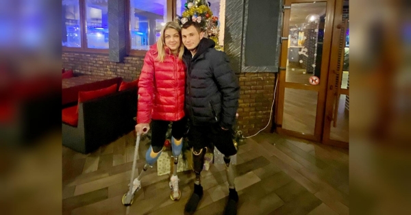 «Це лише початок нового і тільки кращого»: історія кохання бійця, що втратив ноги, та його коханої, яка ходить на протезах - INFBusiness