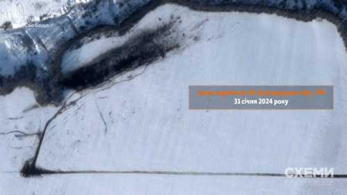 Перші супутникові знімки з місця падіння Іл-76 у Білгородській області - INFBusiness
