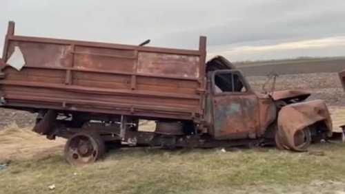 На кордоні з Польщею розмістили знищену окупантами сільськогосподарську техніку - INFBusiness