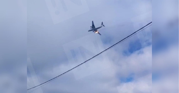 Двигун відвалився в повітрі: у росії розбився військово-транспортний Іл-76 (відео) - INFBusiness