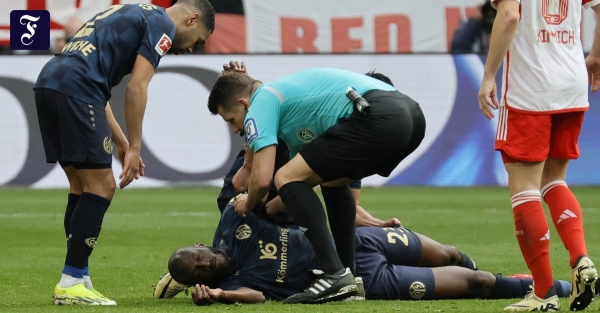 Матч 25-го туру чемпіонату Німеччини з футболу між «Баварією», яка розгромила в Лізі чемпіонів «Лаціо», та «Майнцом» (8:1) ледь не завершився трагедією. 1