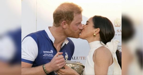 Емоції через край: в мережі обговорюють фото пристрасного поцілунку принца Гаррі та Меган Маркл - INFBusiness