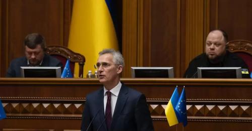 Столтенберг виступив у Верховній Раді та пообіцяв, що Україна буде членом Альянсу - INFBusiness