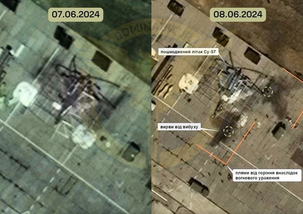 Україна знищила ще один російський літак. Вперше в історії українським військовим вдалося вразити новітній російський винищувач Су-57 1