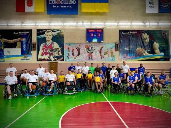 В Одесі вперше пройшов відкритий турнір з баскетболу на візках серед ветеранів - INFBusiness