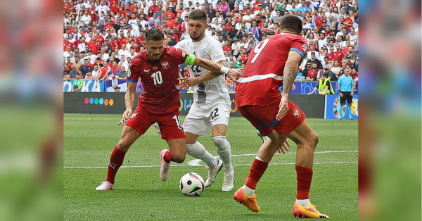 У четвер, 20 червня, поєдинком у Мюнхені на чемпіонаті Європи з футболу стартувала програма 2-го туру у групі С. Словенці на 90+5-й хвилині втратили перемогу над Сербією у балканському дербі: відеоогляд матчу Євро-2024 - INFBusiness