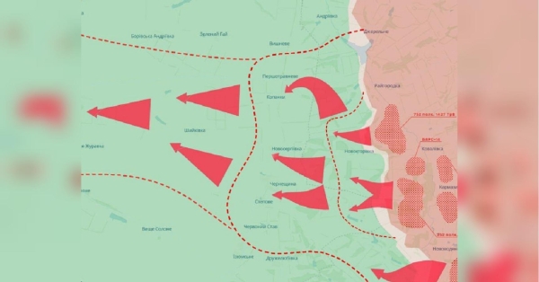 Російські окупанти наростили ударний кулак для наступу на Борову. Про це повідомляє DeepState. Десять тисяч готові до наступу: аналітики визначили місце, де росіяни підуть на прорив - INFBusiness
