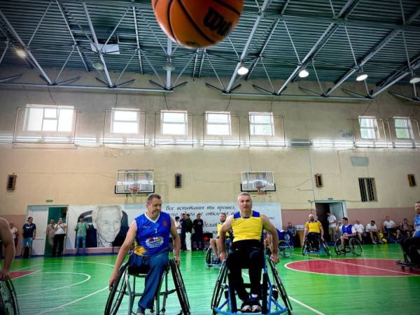 В Одесі вперше пройшов відкритий турнір з баскетболу на візках серед ветеранів - INFBusiness