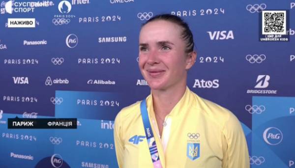 Світоліна про матч із Пегулою: Сказала собі, треба боротися за кожен м'яч Олімпіада-2024 30.07.2024 10:05 Укрінформ Українська тенісистка Еліна Світоліна поділилася емоціями після перемоги над шостою «ракеткою» світу американкою Джессікою Пегулою у другому колі олімпійського ьурніру у Парижі. Світоліна про матч із Пегулою: Сказала собі, треба боротися за кожен м'яч - INFBusiness