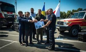 Україна отримала від Японії машини та обладнання для розмінування