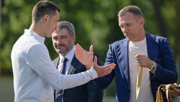 Андрій Шевченко взяв участь у церемонії нагородження футболістів «Шахтаря» - INFBusiness