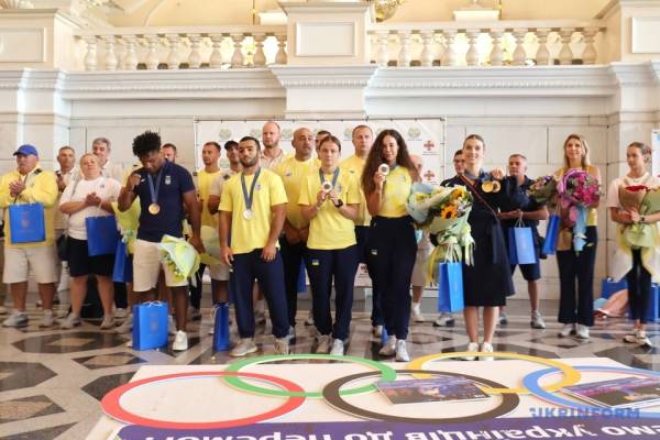 У Києві зустріли українських олімпійців - INFBusiness
