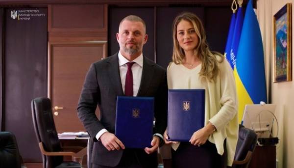 Мінмолодьспорту та фонд Марти Костюк підписали меморандум про співпрацю - INFBusiness