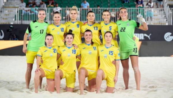 Пляжний футбол: жіноча збірна України перемогла Англію у Саудівській Аравії - INFBusiness