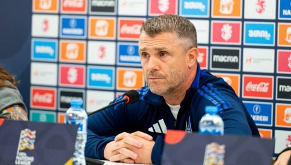 Ребров: Україна виконуватиме свій план на гру із футболістами Грузії - INFBusiness