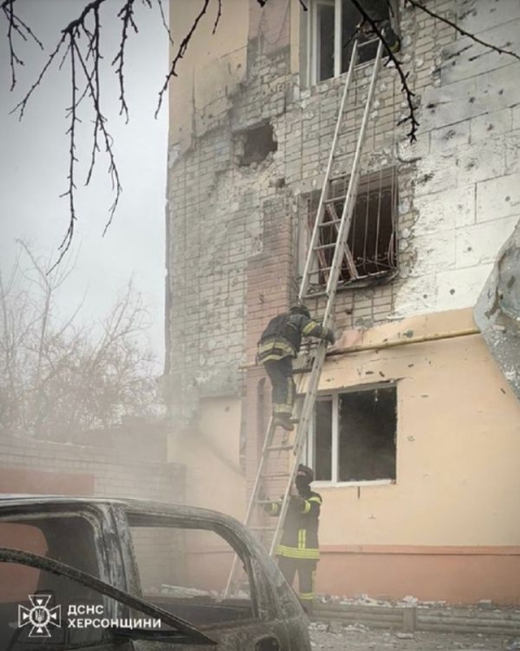 Росіяни з ранку обстрілюють Херсон: загинув літній чоловік, поранена жінка - INFBusiness