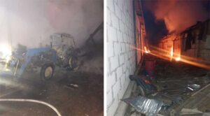 На Чернігівщині окупанти напали на підприємство: пошкоджено сільгосптехніку