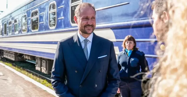Кронпринц Норвегії Хокон вперше прибув до Києва - INFBusiness