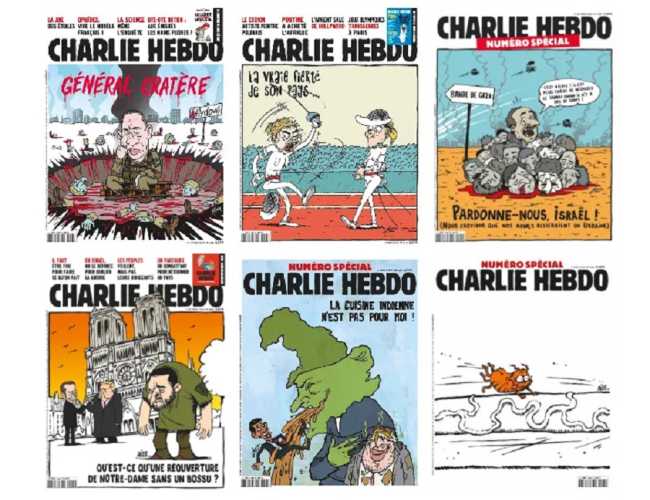 На Charlie Hebdo подали до суду через підроблені обкладинки із зображенням Володимира Зеленського - INFBusiness