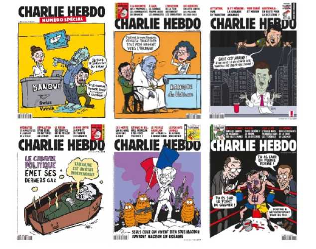На Charlie Hebdo подали до суду через підроблені обкладинки із зображенням Володимира Зеленського - INFBusiness