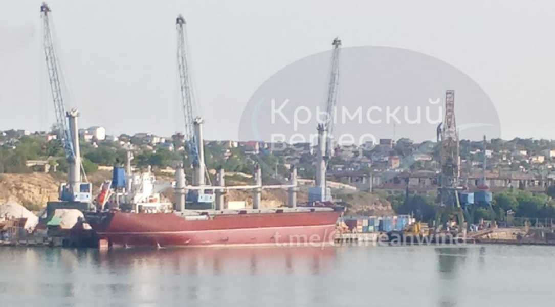 У Криму ще одне судно завантажено краденим українським зерном - INFBusiness
