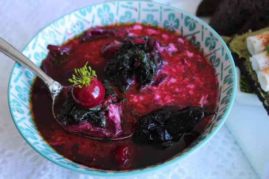 Borscht. Photo by Oksana Voznyuk