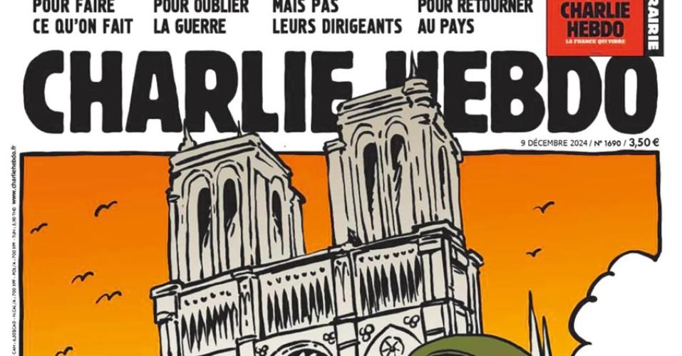 На Charlie Hebdo подали до суду через підроблені обкладинки із зображенням Володимира Зеленського - INFBusiness