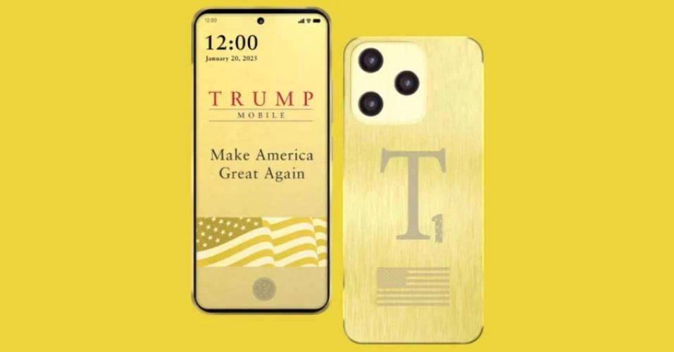 Трамп випускає власний «золотий» смартфон на Android - INFBusiness