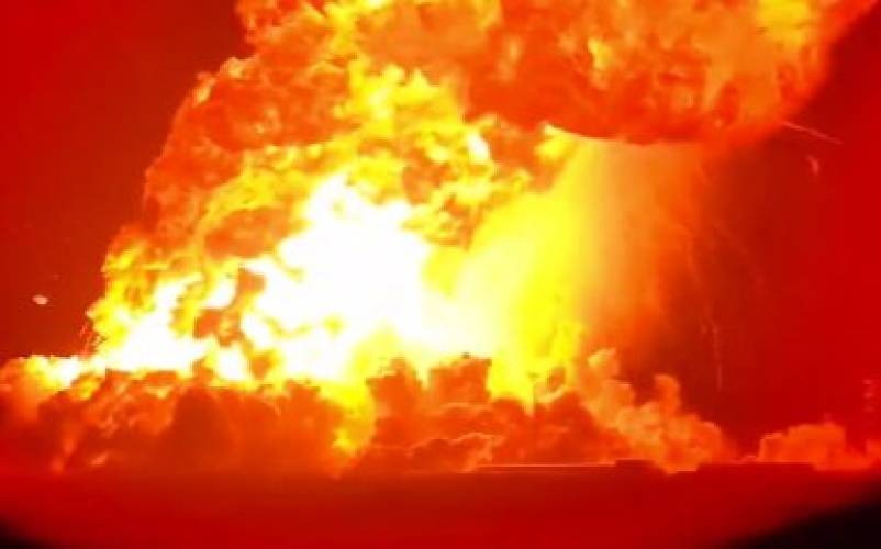 Космічний корабель SpaceX вибухнув на стартовому майданчику — відео - INFBusiness