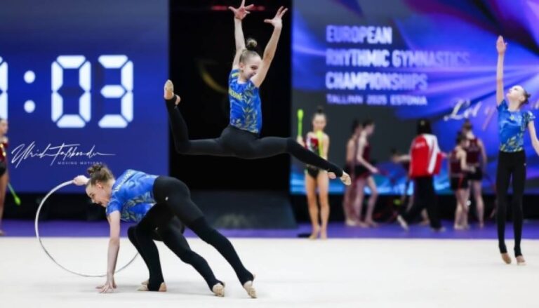Україна завершила Євро-2025 з художньої гімнастики, здобувши срібну медаль - INFBusiness