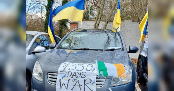 24 жовтня об'єднання українців UHUG (Ukrainians Helping Ukrainians Galway) в місті Голвей, Ірландія, організувало автопробіг на захист України. Про це «ФАКТАМ» повідомили організатори. Росія все ще прагне повної окупації та ліквідації української державності, — UHUG. - INFBusiness
