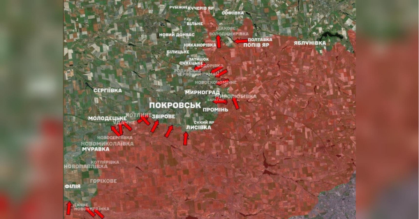 Агресор відновив атаки: загарбники пробують здолати захист поблизу Лимана та Покровська — Генштаб оприлюднив актуальні мапи бойових дій - INFBusiness