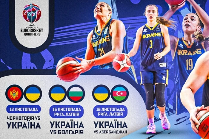 Жіноча збірна України з баскетболу проведе наступні домашні матчі у Ризі