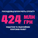 FAVBET заявляє про неможливість сплати 424 млн грн до держбюджету через незаконне заморожування рахунків. - INFBusiness