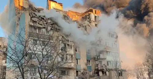 Багатоквартирний будинок у Тернополі вражений крилатими ракетами Х-101, - ПС - INFBusiness