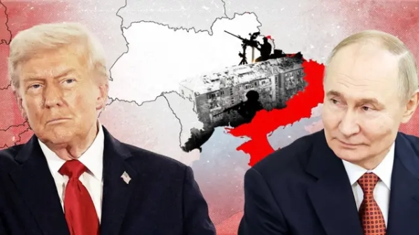 Підпис до фото, Дональд Трамп і Володимир Путін Трампів рік. Чому Штати досі не змусили Росію припинити агресію проти України. - INFBusiness