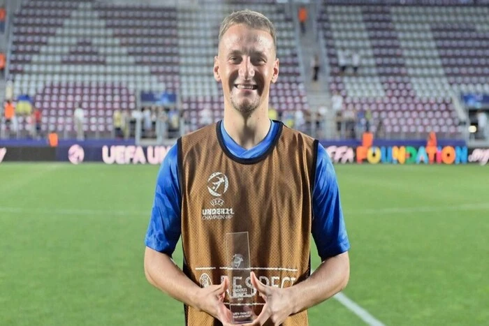 Кащук забив дебютний гол в чемпіонаті Азербайджану 2025/2026