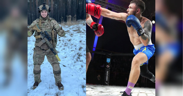 ```html "Перший бойовий досвід - наче дебют на рингу, але в стократно жахливішому вимірі": воїн, що втратив кінцівку, освоїв бокс із протезом. - INFBusiness