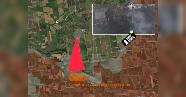 Густий серпанок, який надав допомогу супротивнику переміщати живу силу до Покровська, зіграв на руку росіянам і біля Новопавлівки, що в Синельниківському районі Дніпропетровської області. На Дніпропетровщині росіяни прорвали лінію оборони і вдерлися до Новопавлівки — DeepState - INFBusiness