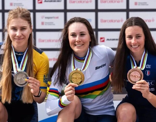 Українська спортсменка здобула срібну медаль на світовій першості з маунтенбайку