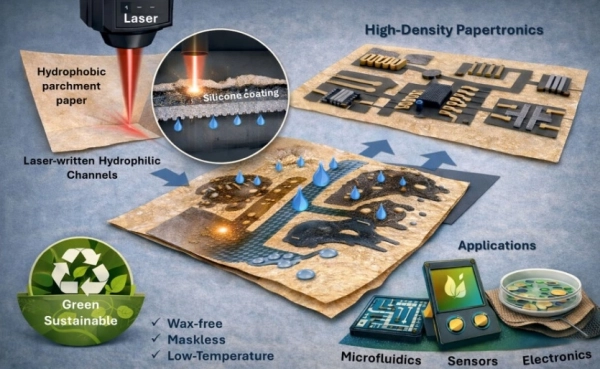 Паперова електроніка: вчені друкують мікросхеми на папері за допомогою лазера