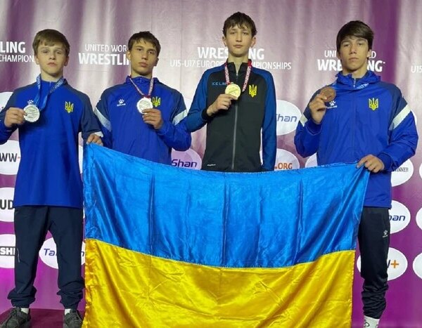 На європейській першості U-17 з вільної боротьби українські спортсмени завоювали&hellip;