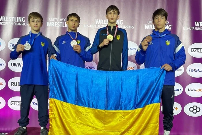На європейській першості U-17 з вільної боротьби українські спортсмени завоювали&hellip;