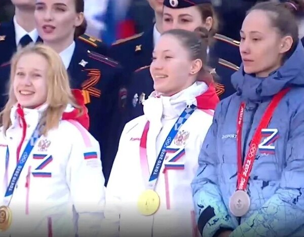 Російська спортсменка Лістунова, яка брала участь у протестах, одягнена в&hellip;