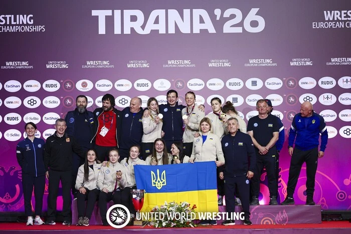 Українки вчетверте поспіль здобули перемогу в командному заліку Чемпіонату Європи з боротьби